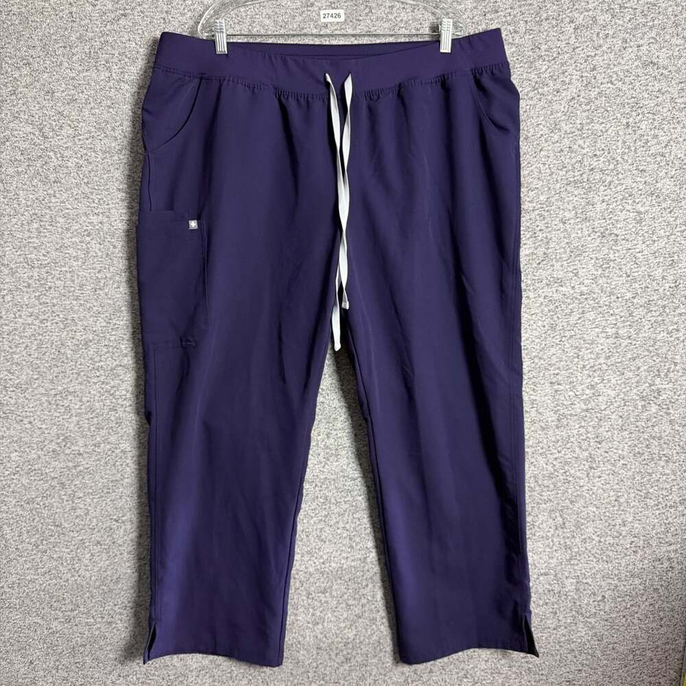 Figs Women’s Size 4XL #4209 Purple Kade Straight Leg Scrub Pants